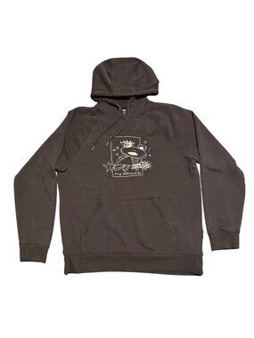 Vans X Frog Skateboards 1966 Pullover Hood Black Sz L Check Desc!